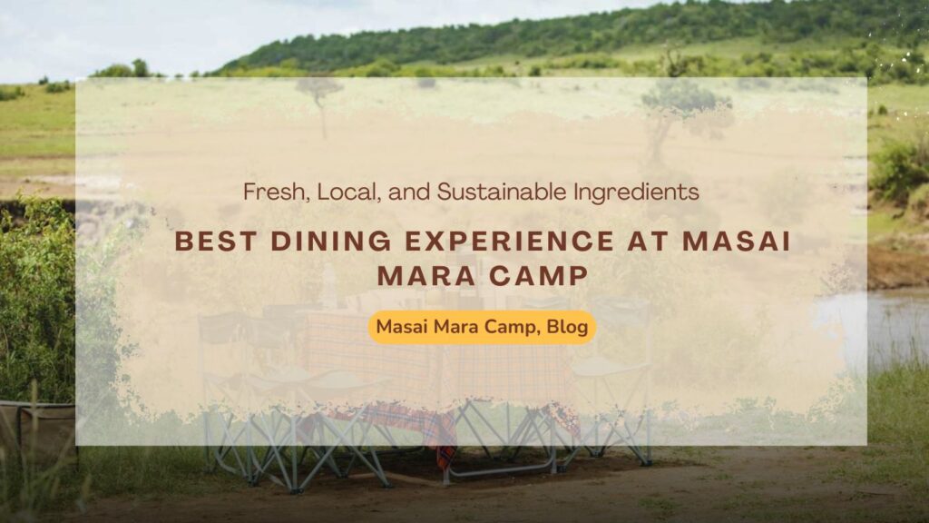 best-dining-experience-at-masai-mara-camp