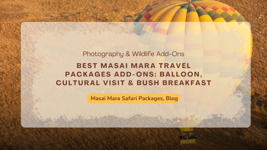 Masai Mara Travel Packages