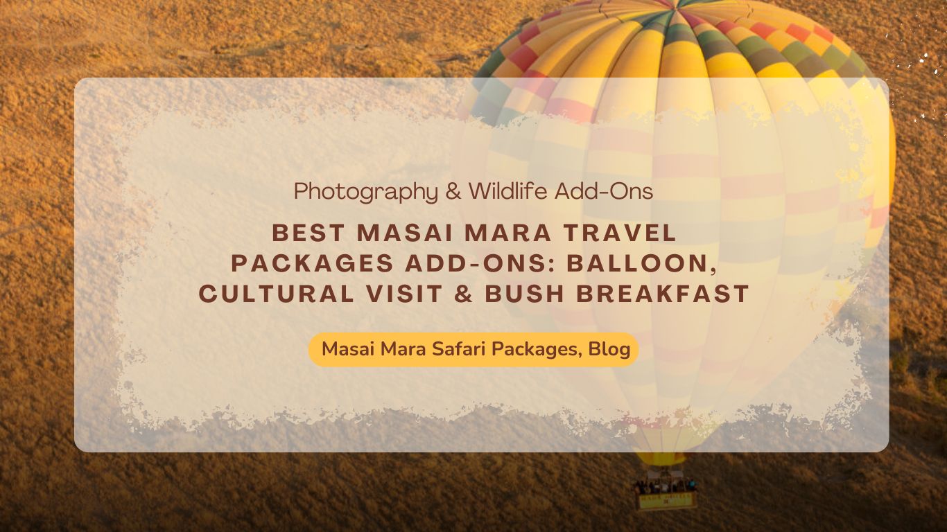 Masai Mara Travel Packages